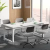 Tribesigns Modern Computer Desk, 70.8 x 31.5 inch Large Office Desk Computer Table Study Writing Desk Workstation - Image 4